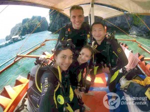 Dewy and friends on board