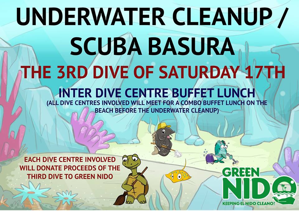 GreenNido Scuba Diving Underwater CleanUp